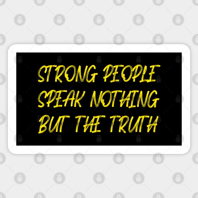 Truth Sticker by Infectee